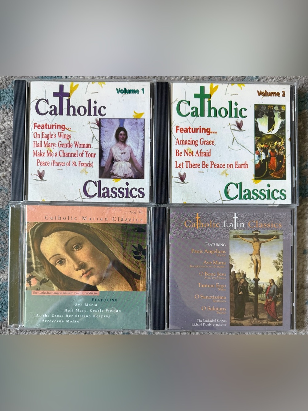 Catholic Classics CD's-set of 4-Vol. 1, 2, Latin & Marian